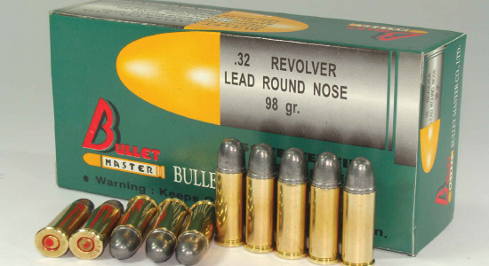 .32 REVOLVER LEAD ROUND NOSE 98 gr.