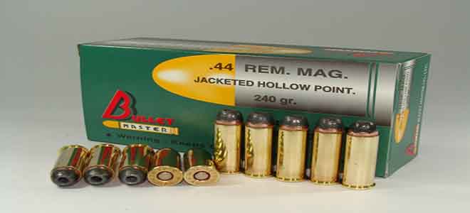 .44 REM. MAG.JACKETED HOLLOW POINT.