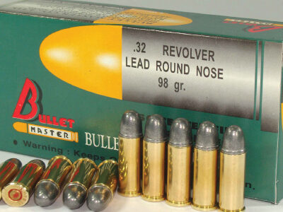 .32 REVOLVER LEAD ROUND NOSE 98 gr.